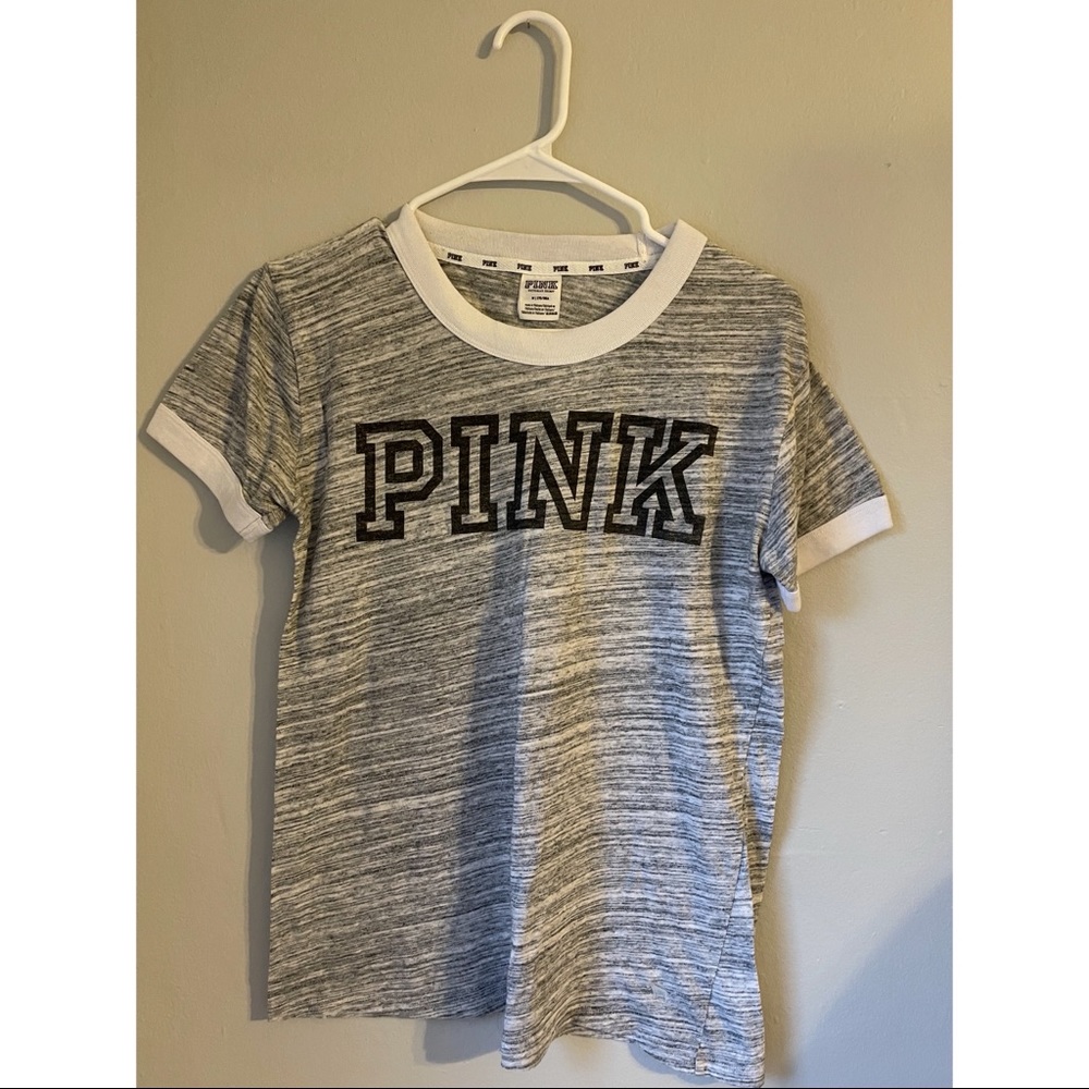 PINK t shirt, size Medium, color Grey